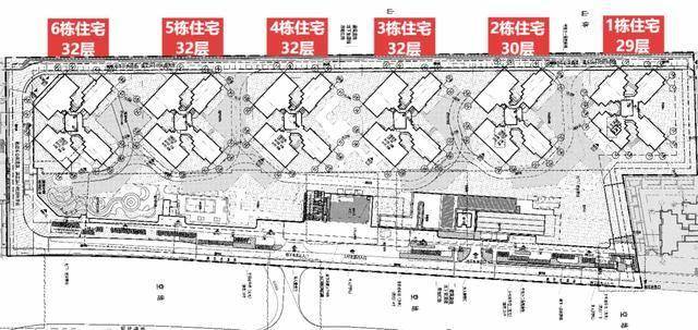 乐宸花园调规，两栋住宅楼层高减少